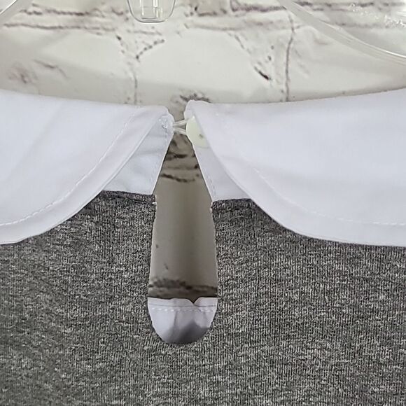 Riverdale Vixen Betty Cooper Jughead Crown Dress M/L Gray Collared Midi Costume - Picture 10 of 11